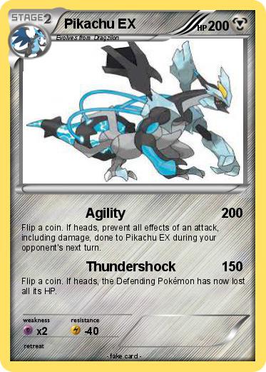 Pokemon Pikachu EX