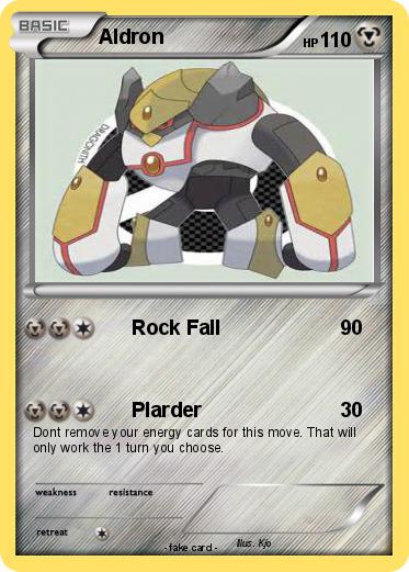 Pokemon Aldron