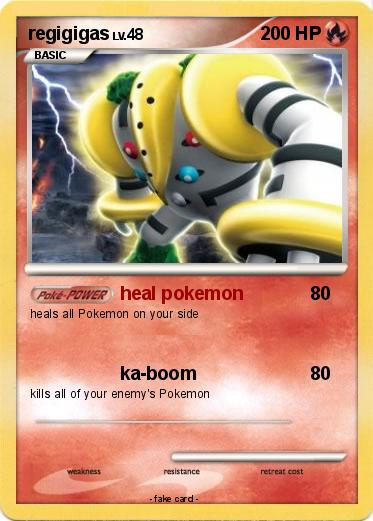 Pokemon regigigas