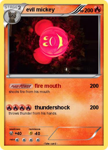 Pokemon evil mickey