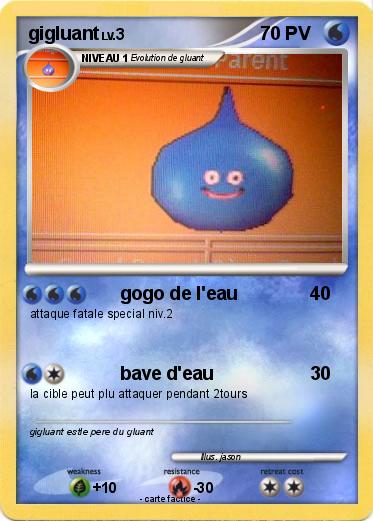 Pokemon gigluant