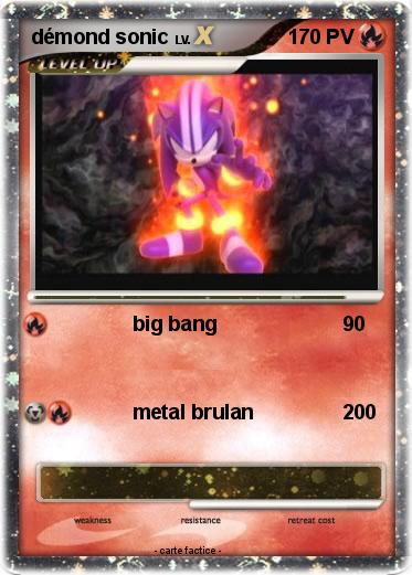 Pokemon démond sonic