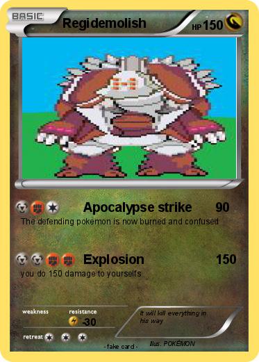 Pokemon Regidemolish