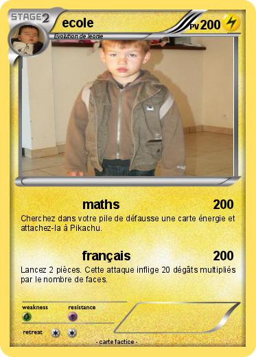Pokemon ecole
