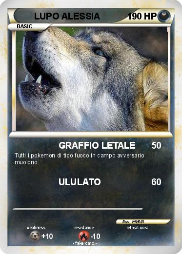 Pokemon LUPO ALESSIA