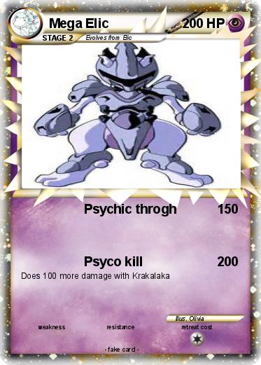 Pokemon Mega Elic