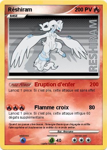 Pokemon Réshiram