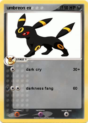 Pokemon umbreon ex