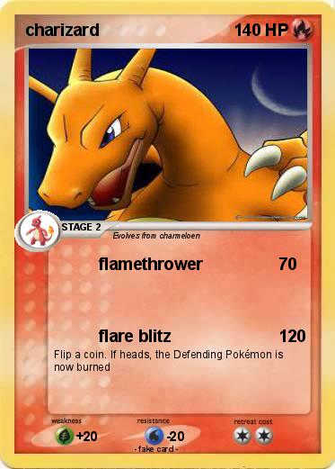 Pokemon charizard