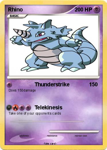 Pokemon Rhino