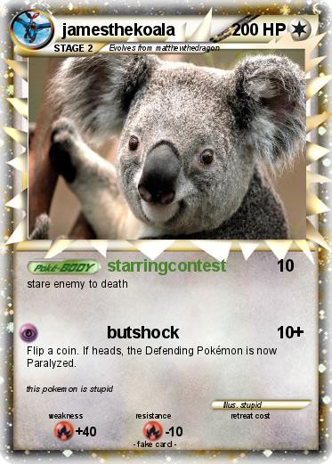 Pokemon jamesthekoala