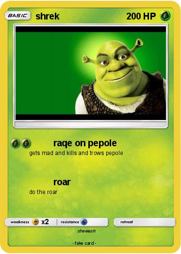 Pokemon shrek
