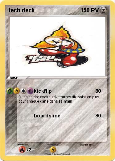 Pokemon tech deck
