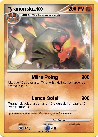 Pokemon Tyranorisk