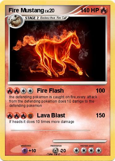 Pokemon Fire Mustang