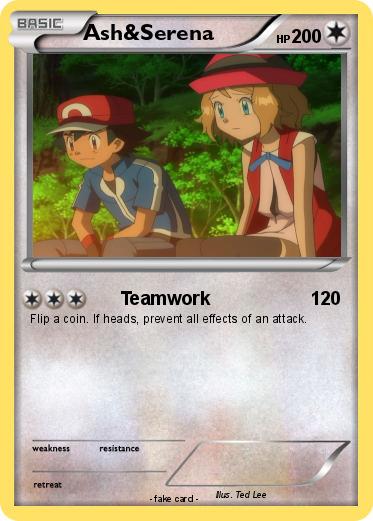 Pokemon Ash&Serena