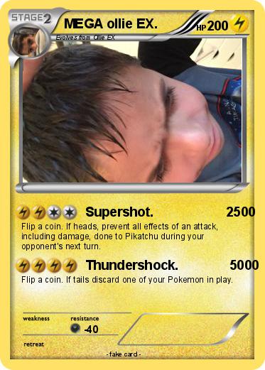 Pokemon MEGA ollie EX.