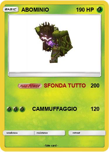 Pokemon ABOMINIO
