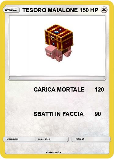 Pokemon TESORO MAIALONE