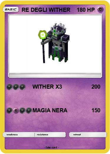 Pokemon RE DEGLI WITHER