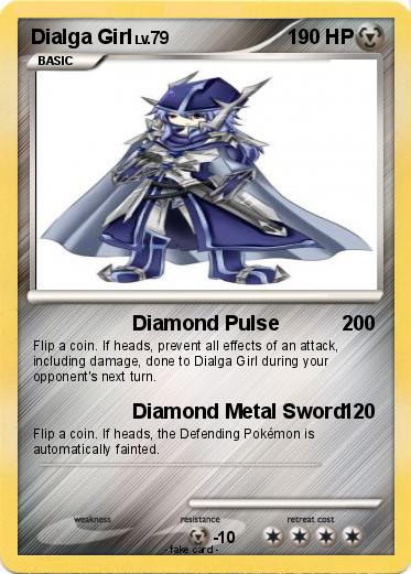 Pokemon Dialga Girl