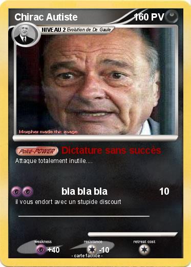 Pokemon Chirac Autiste