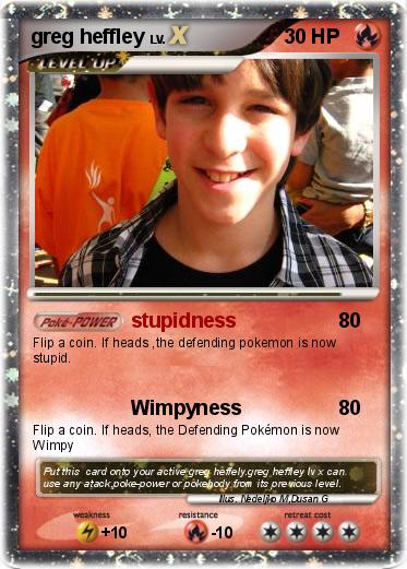 Pokemon greg heffley