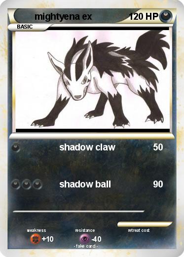 Pokemon mightyena ex