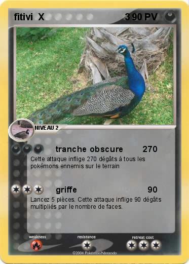 Pokemon fitivi  X                               3