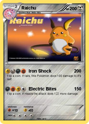 Pokemon Raichu