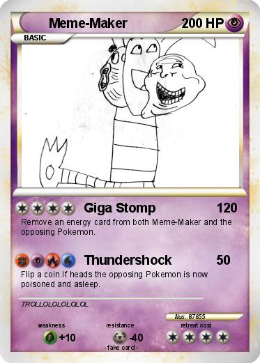 Pokemon Meme-Maker