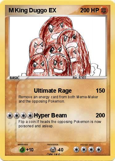 Pokemon M King Duggo EX
