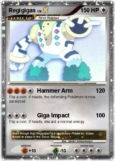 Pokemon Regigigas