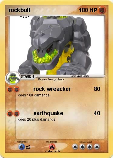 Pokemon rockbull