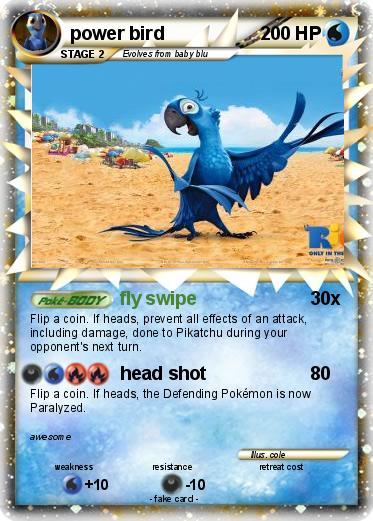 Pokemon power bird