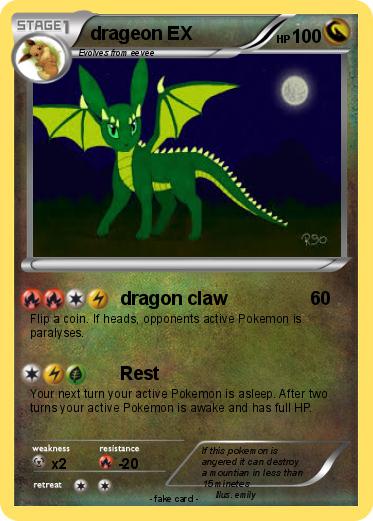 Pokemon drageon EX