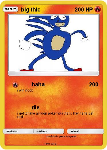 Pokemon big thic