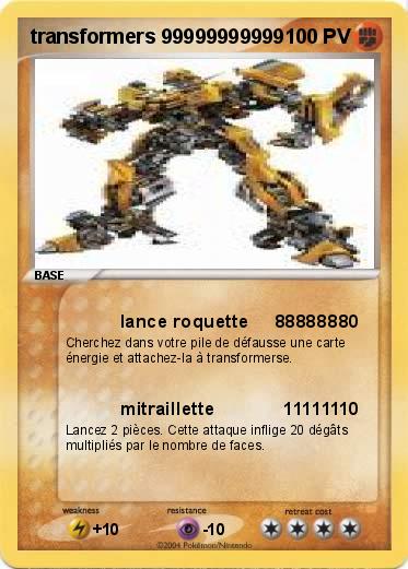 Pokemon transformers 99999999999