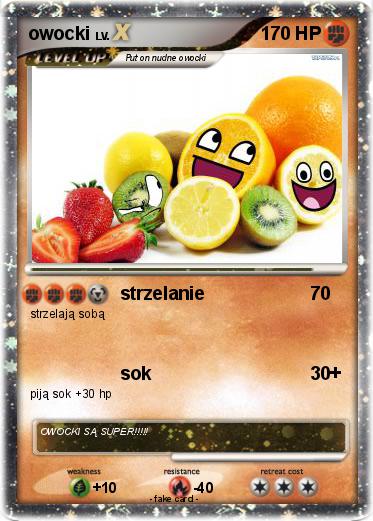 Pokemon owocki