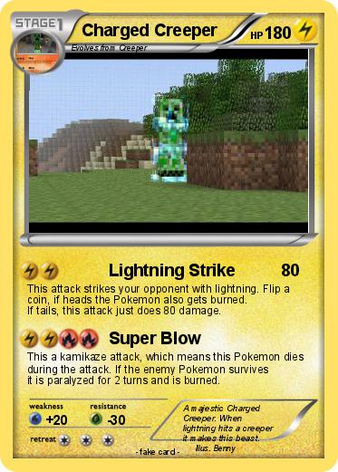 Pokemon Charged Creeper