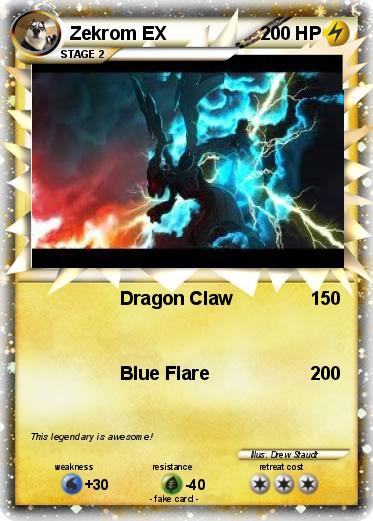 Pokemon Zekrom EX