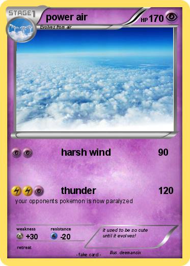 Pokemon power air