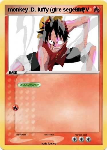 Pokemon monkey .D. luffy (gire segeunt)