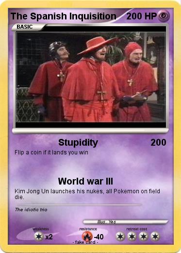 Pokemon The Spanish Inquisition