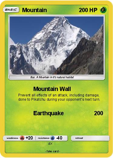 Pokemon Mountain