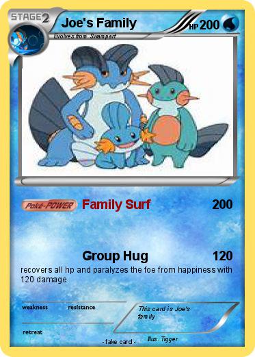 Pokemon Joe's Family