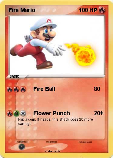 Pokemon Fire Mario