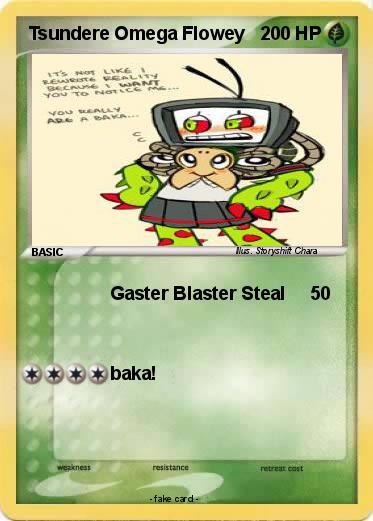 Pokemon Tsundere Omega Flowey