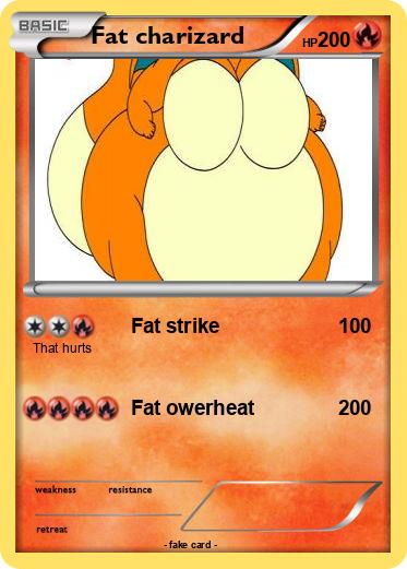 Pokemon Fat charizard