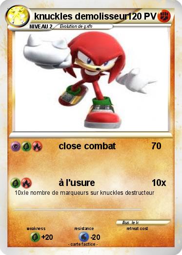 Pokemon knuckles demolisseur